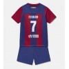 Barcelona Ferran Torres #7 Heimtrikot 2023-24 Kurzarm (+ kurze hosen)